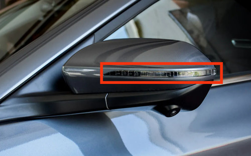 راهنا روی آینه بغل چپ جک جی۷ KMC J7 شرکتی